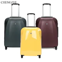 CHENGZHI 2" 24" 28 inch деловой ПК нести на чемодане вращающийся багажник тележка для путешествий