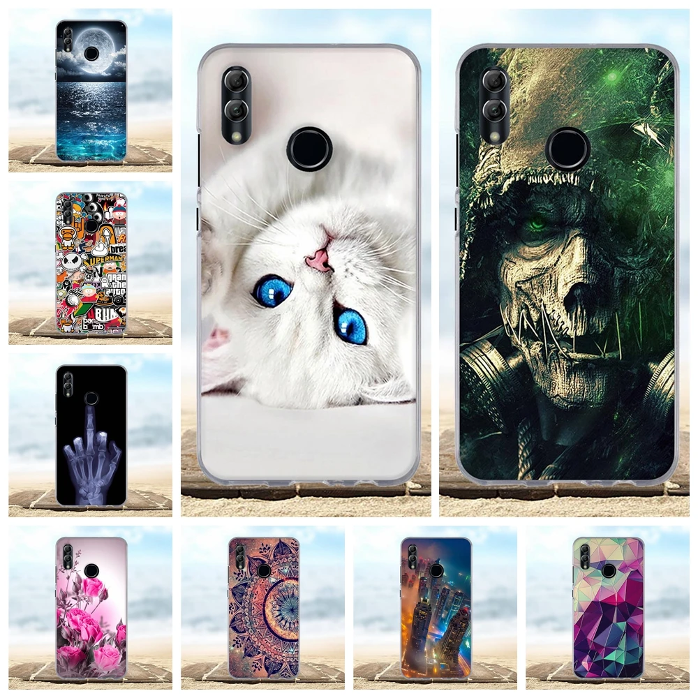

For Huawei Honor 10 Lite Case Silicone Cover For Huawei P Smart 2019 Case Cat For Huawei P Smart 2019 Honor 10 Lite Phone Cases