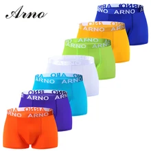 ARNO качество 5 Мужское нижнее белье Фирменное Мужское нижнее белье 7 цветов случайный цвет 5 цветов простое Мужское нижнее белье