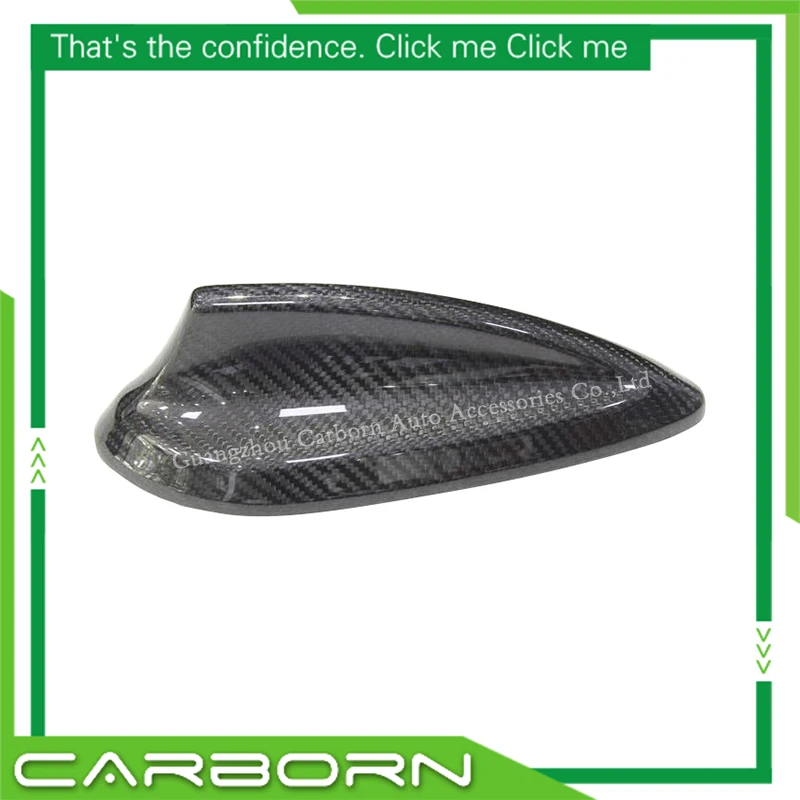

For BMW 2/3/4/5/7 Series/M2/M3/M4 2016 up Add on Style Shark Fin Shape Carbon Fiber Antenna Cover