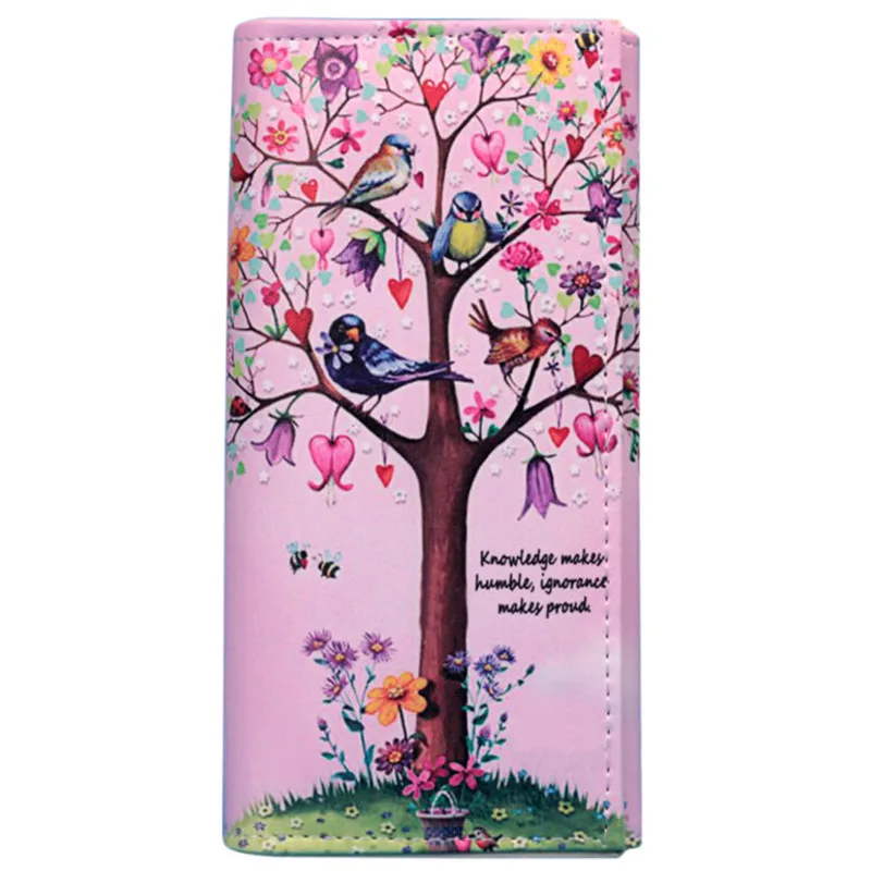 

New Animal Prints Design Female Leather Wallet Long Wallet Zipper Hasp Lady Purse Card Key Coin Organizer Pouch Purse 5 Types