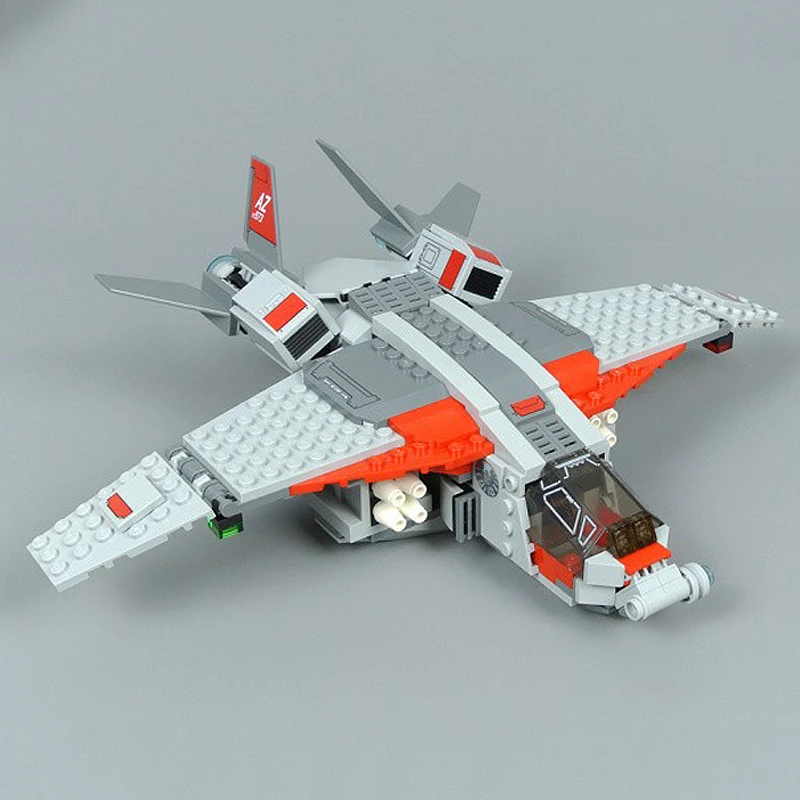 

Movie Super Heroes Captain and the Skrull Attack Set Fighter Model Building Blocks Bricks Compatible Legoinglys Children Gift