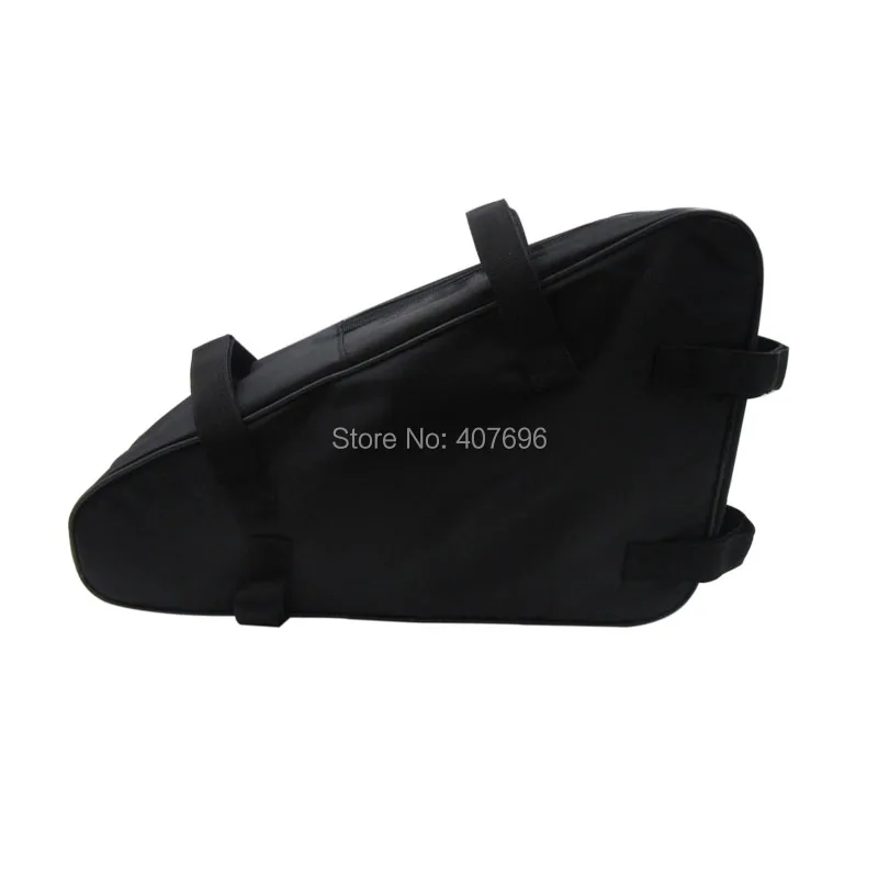 Discount 51.8V 35AH triangle shap battery 52V 35AH battery pack with free bag use samsung 3500mah cell 50A BMS With 58.8V 4A Charger 4