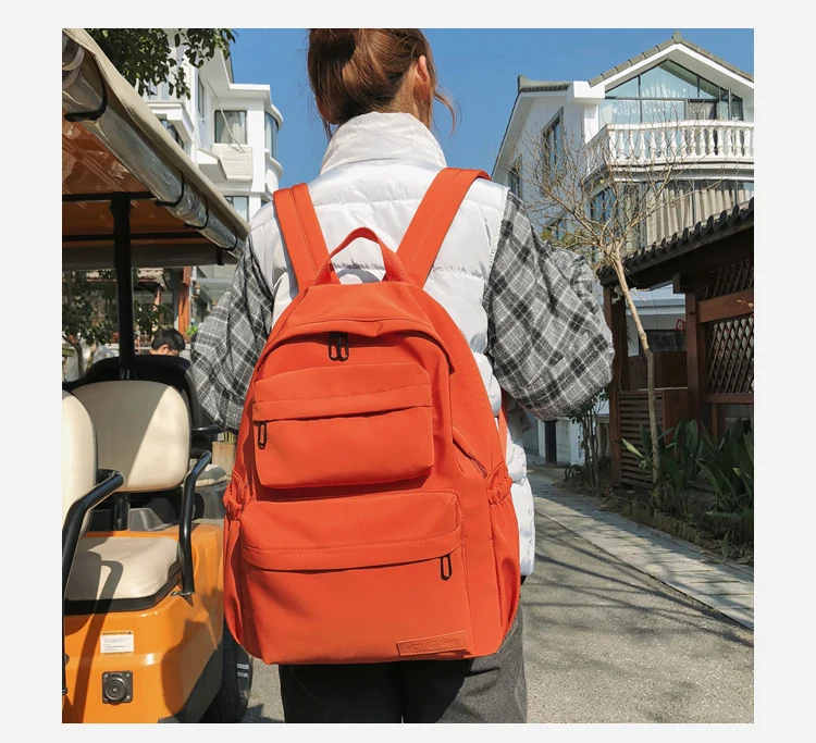 Водонепроницаемый нейлоновый рюкзак для женщин, рюкзаки для путешествий с несколькими карманами, женская школьная сумка Harajuku для девочек-подростков, Новые рюкзаки