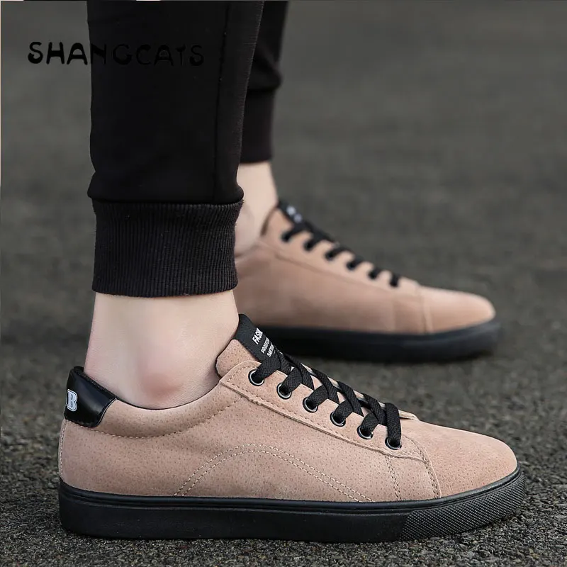 SHANGCATS Men Casual Shoes Simple Round Toe Vulcanized Shoes Mens Daily  Shoes Black Footwear Male high quality sneakers winter|Men's Vulcanize Shoes|  - AliExpress