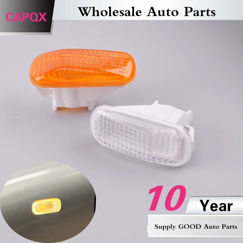 

CAPQX 2PC front fender Turn Signal blink Lamp Light For CIVIC FD1 ES7 ES6 ES5 CITY Stream Odyssey CR-V CRV RD5 FIT JAZZ GD6 GD8
