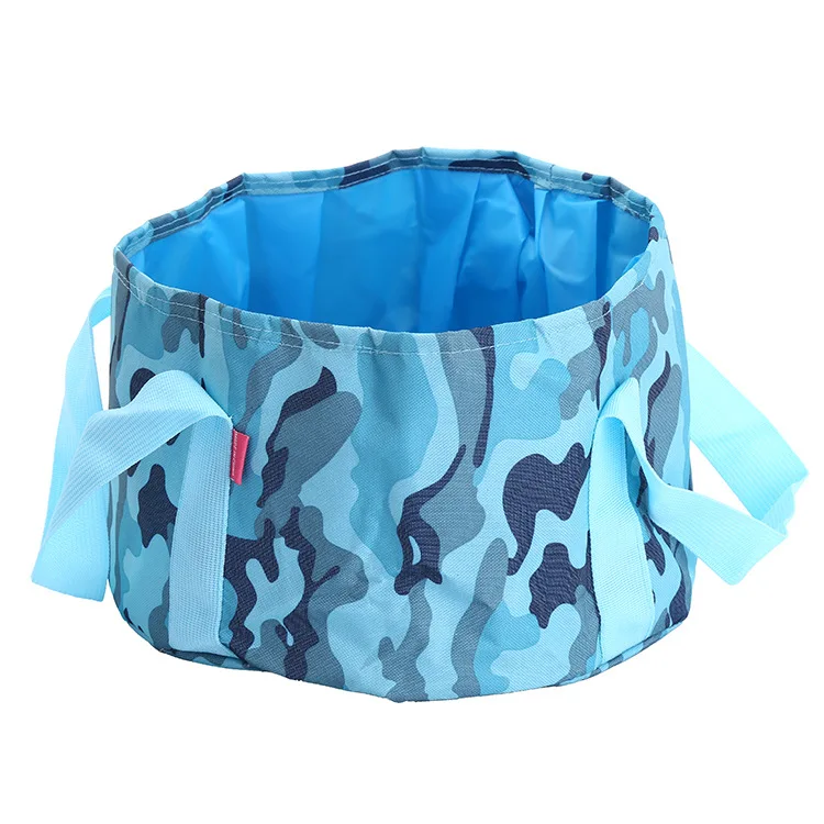 15L Portable Outdoor Travel Foldable Folding Camping Washbasin Basin