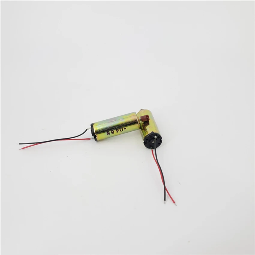 Micro DC Motor DC 3V 13500rpm Current 75mA Cylindrical Motor With Gear Small Motor For Camera Film High Speed Mini Gear Motor