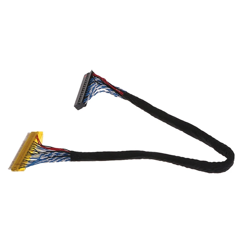 

8 Bit LVDS Cable FIX-30 Pin 2ch For 17-26inch LCD/LED Panel Controller 25cm hyq