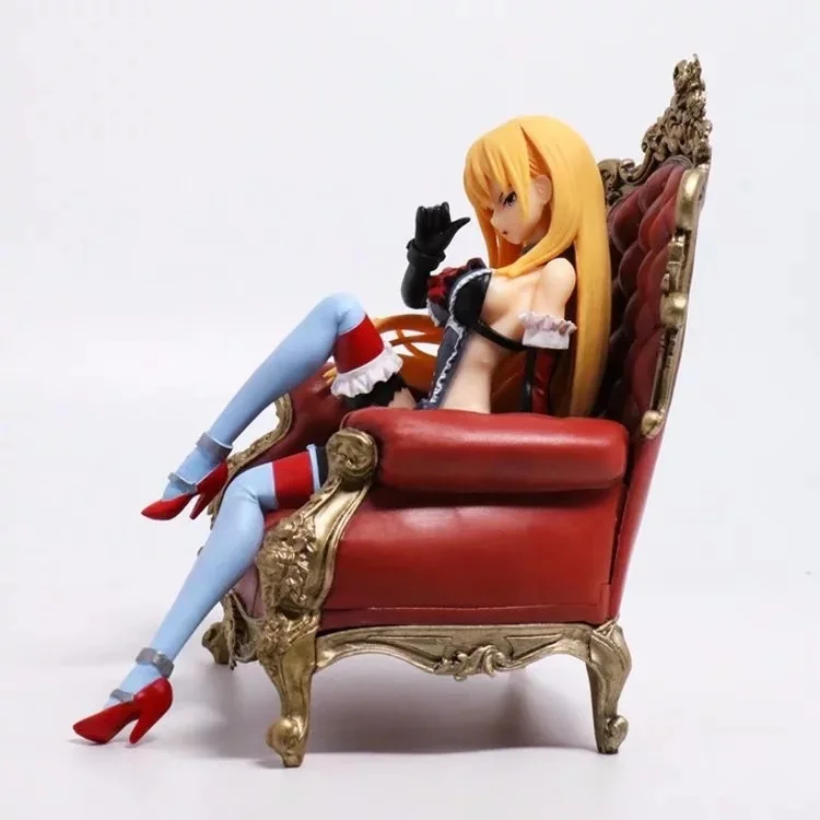 

16cm Kantai Collection Bismarck throne sexy doll Anime Figure PVC Collection Model Toy Action figure for friends gift