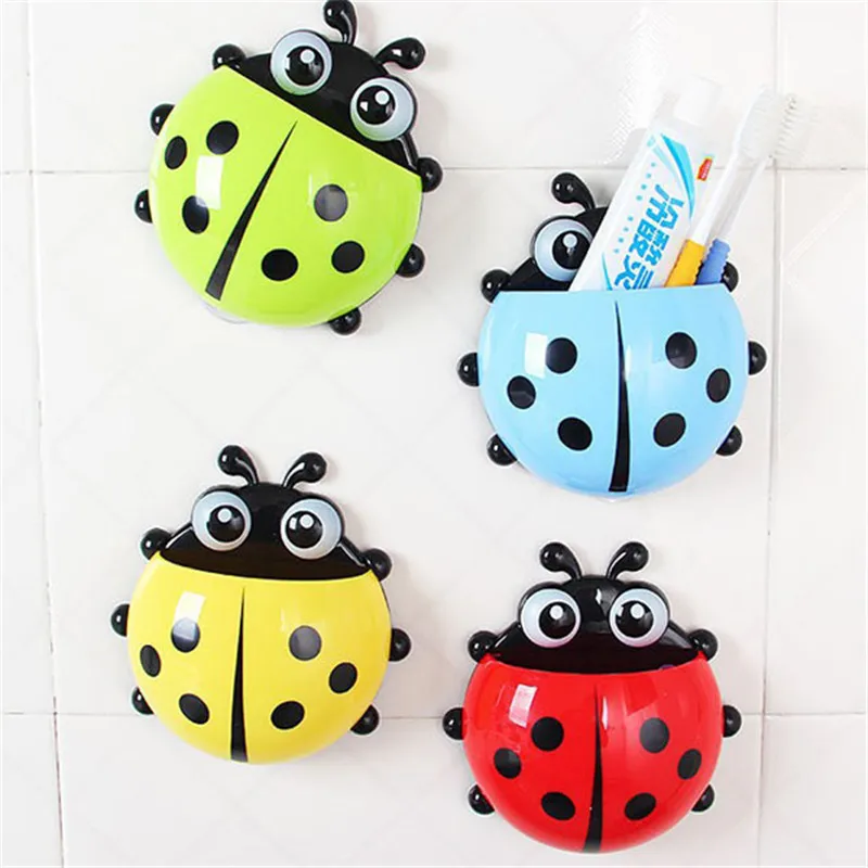 Animal Toothbrush Sucker Holder Suction Hooks Cup Organizer Toothbrush