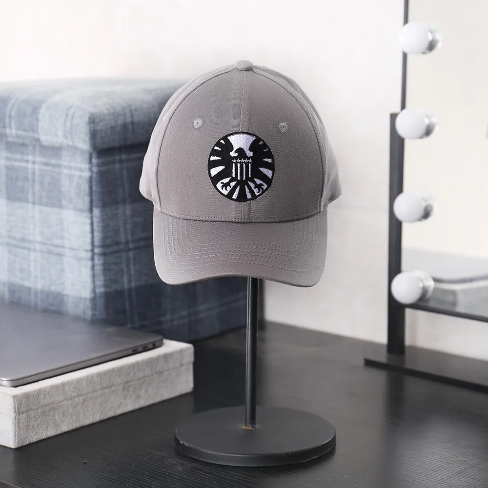 New Captain Marvel Carol Danvers Caps Unisex Adjustable Hip Hop Sun Hat Snapback Agents of S.H.I.E.L.D. Shield Baseball Caps 