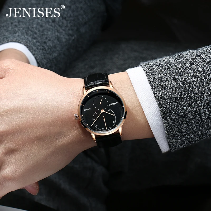 Jenises часы мужские спортивные 2019 Роскошные Брендовые элегантные модные