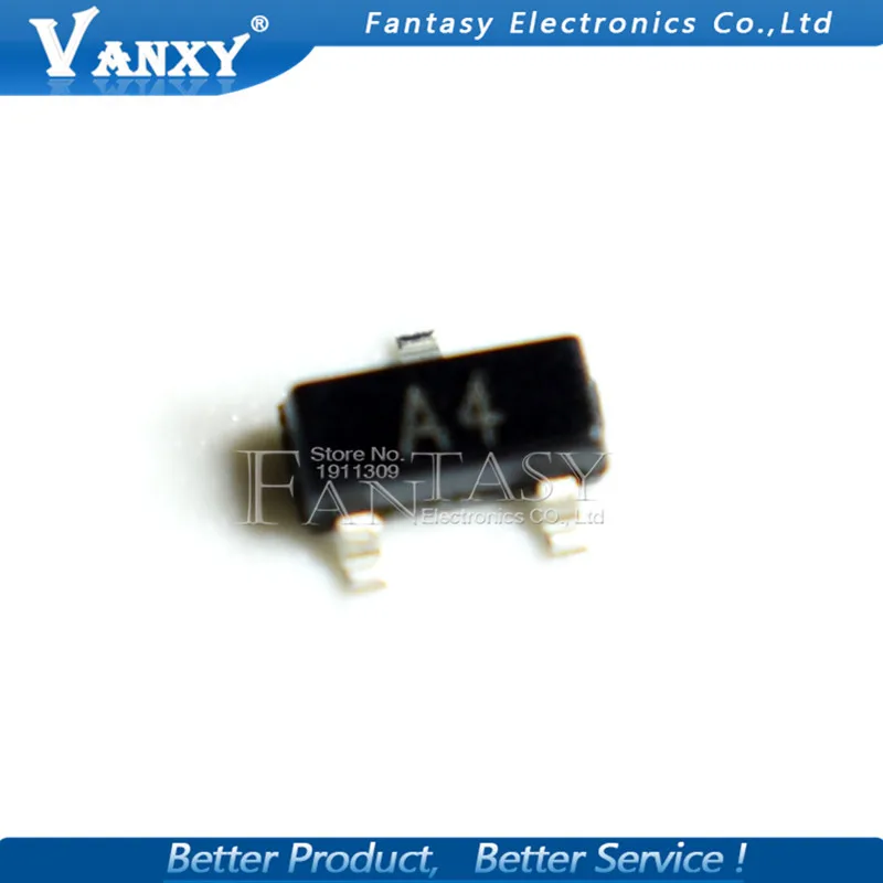 100 шт. BAV70 0.2A 70V СОТ-23 A4 SMD сот транзистор BAV70LT1G