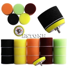 2 ''16 шт. Высокий брутто 50 мм полировальная Подушка Комплект для автомобиля шлифовальный прибор буфер новое поступление