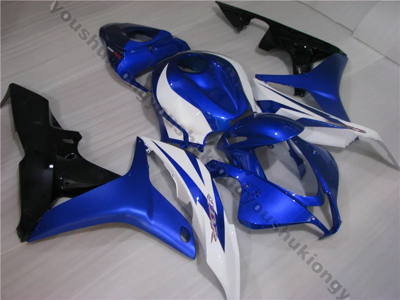 

Hot sales for honda CBR600RR cbr600rr F5 2007-2008 White BlueAftermarket Motorcycle Bodyworks Fairing (Injection Molding)