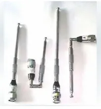 1m telescopic VHF antenna 136 174MHz 320 SMA male telescopic antenna