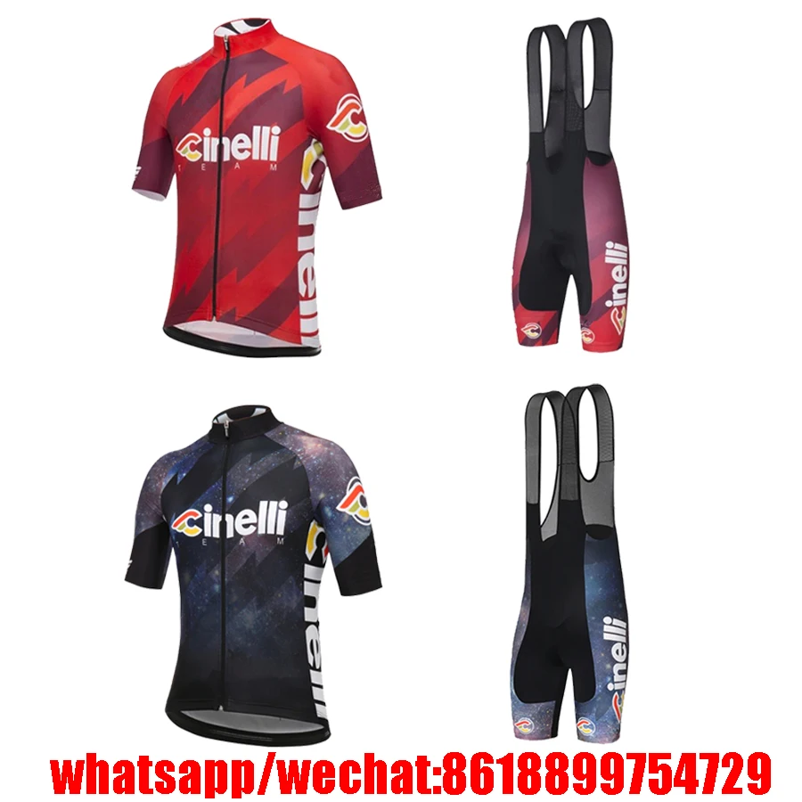 

cinelli team 2019 custom cycling clothing aero usa bike sets jersey maillot suits ropa ciclismo bicicleta kits wear bib shorts