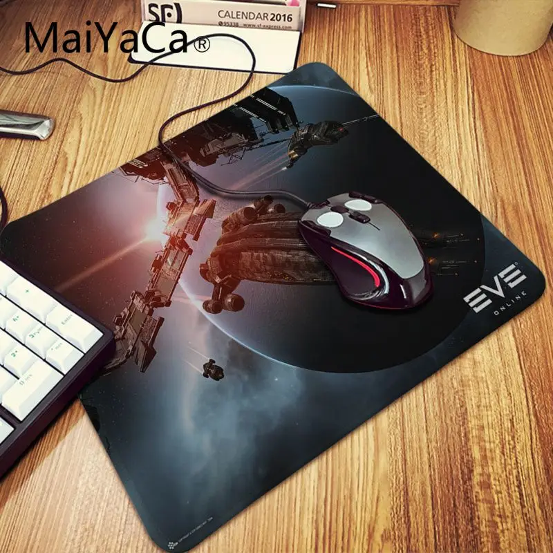 MaiYaCa The Angel Cartel EVE Online прочный Настольный коврик для мыши с защитой от корабля