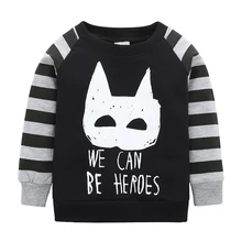 2018 Rushed Unisex 2018kikikids Baby Boys Hot Selling Long Sleeves Cute Panda Pattern Sweatshirts Children Kids