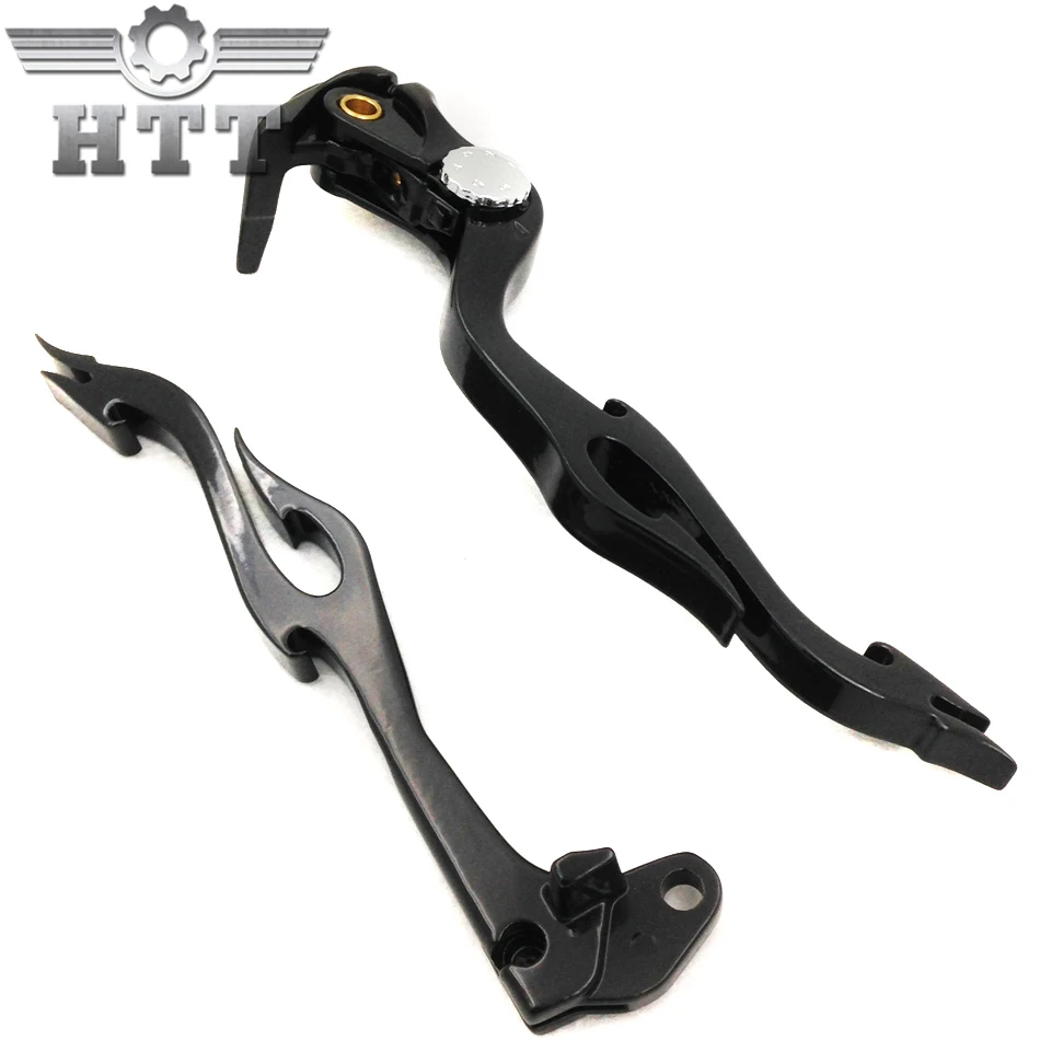 

Aftermarket free shipping motorcycle parts Brake Clutch Flame Lever fit for GSX GSXR GSX-R GSXR600 GSXR750 Black