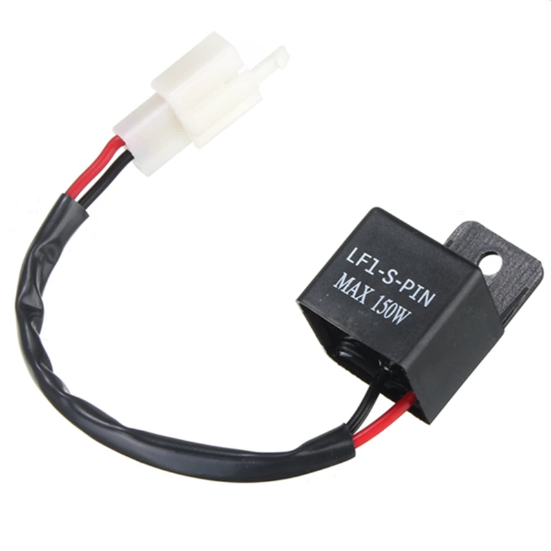 High Quality 12V Universal 2 Pin Electronic Flasher Relay FIX