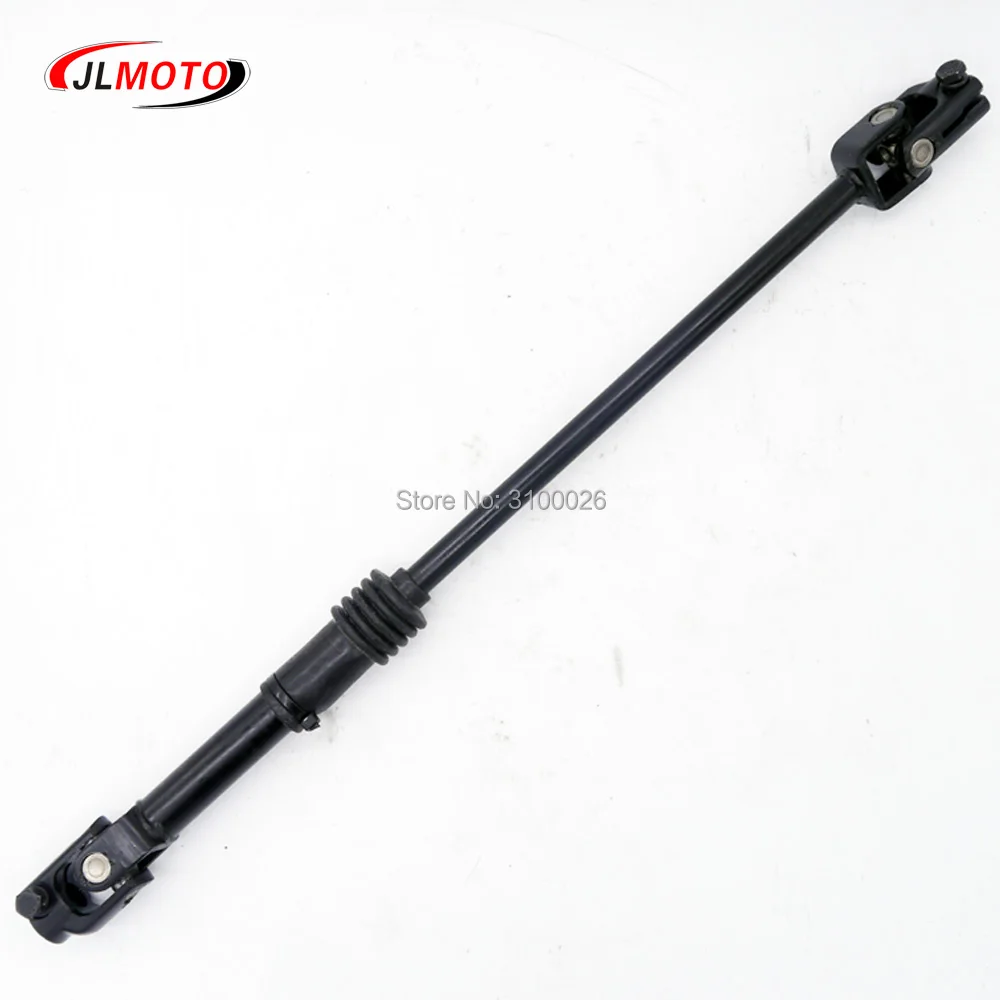 505mm Adjustable Steering Knuckle Go Kart U joints Shaft Rod of 168F