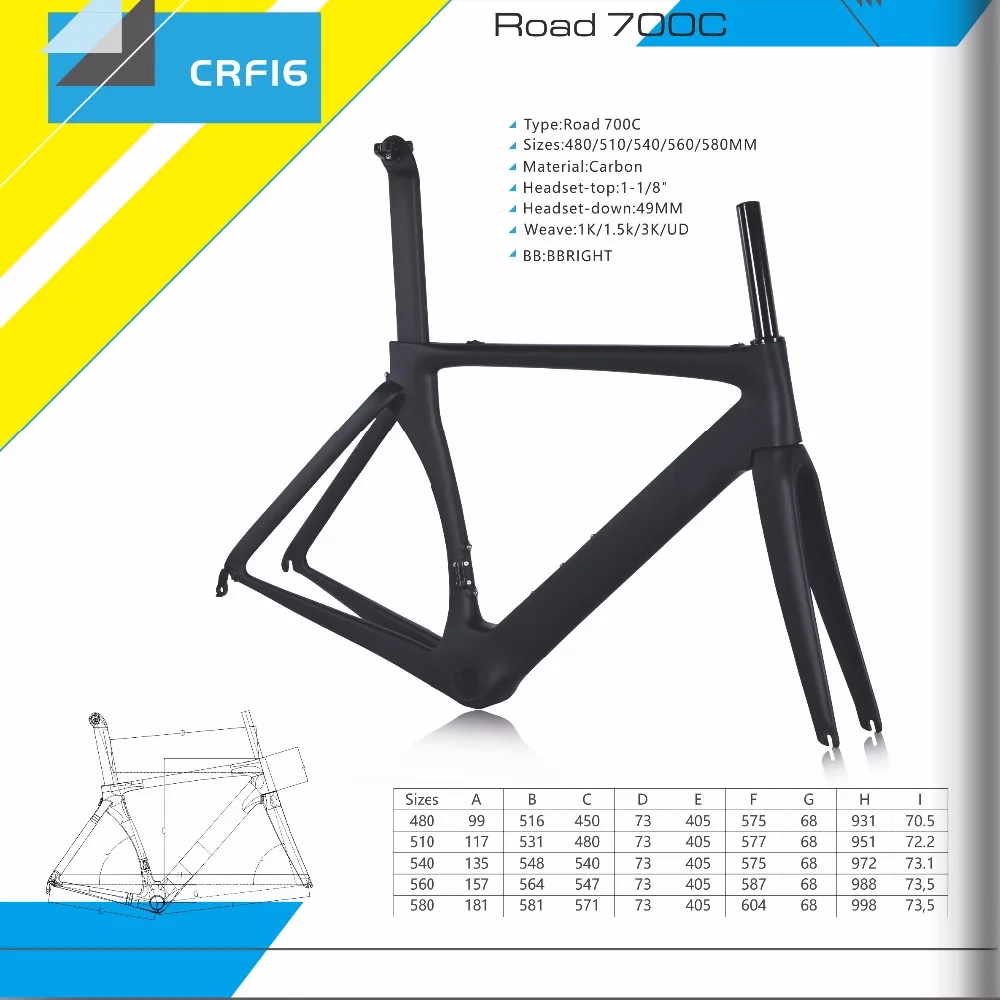 CRF16 SIZE