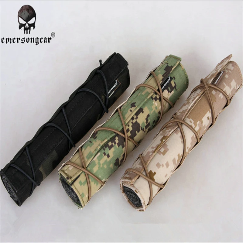 Ограниченное количество EmersonGear 22 см Airsoft Suppressor Cover PenCott Badlands GreenZone Multicam Black Tropic Arid и т. д