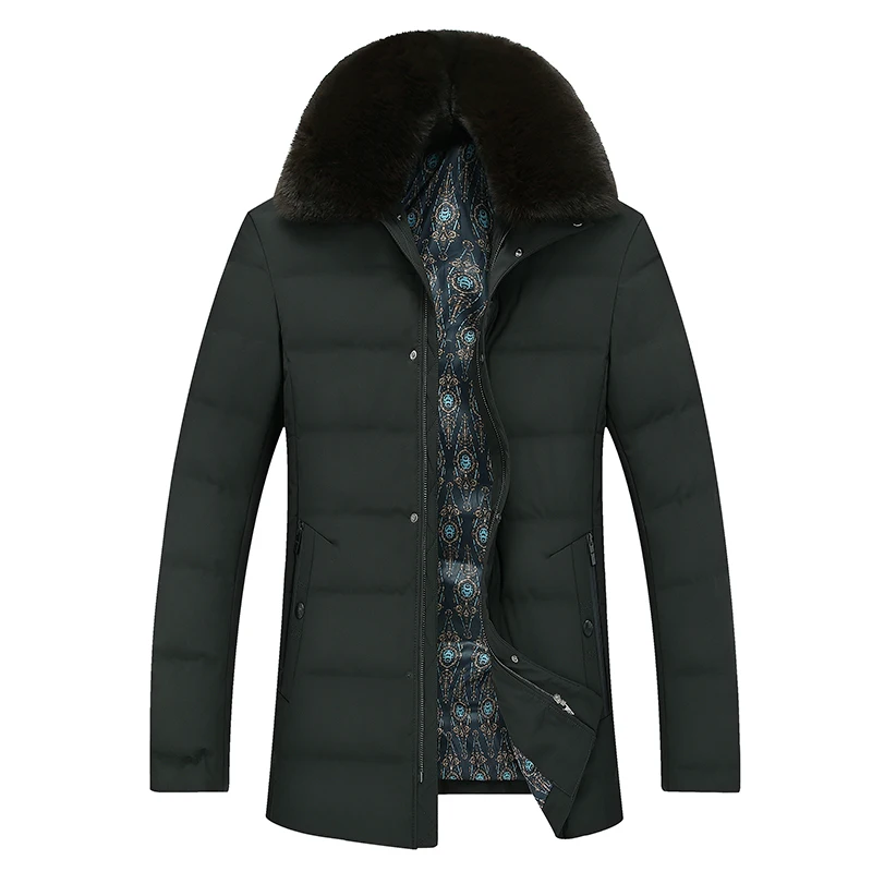 

2017 NEW Large siz 7XL 6XL 5XL Winter Splicing Cotton-Padded Coat JacketS Winter Size Parkas High Quality Fur collar zipper