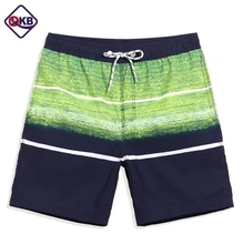 QIKERBONG Для мужчин Пляжные шорты доска Мужские Шорты для купания Шорты Повседневное быстросохнущие мужские купальные костюмы бермуды Фламинго с модным принтом Шорты для активного отдыха