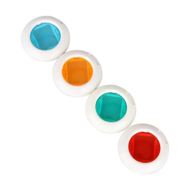 

4pcs/lot Filter Close-up Lens for Fujifilm for Instax Mini 8 7s Mini Camera UV self-portrait Lens Color Photographic Accessories