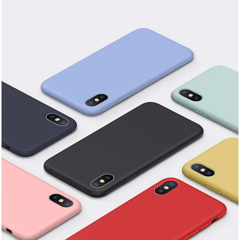 Роскошный оригинальный силиконовый чехол с логотипом для iphone 7 8 6 6S Plus корпус XS max