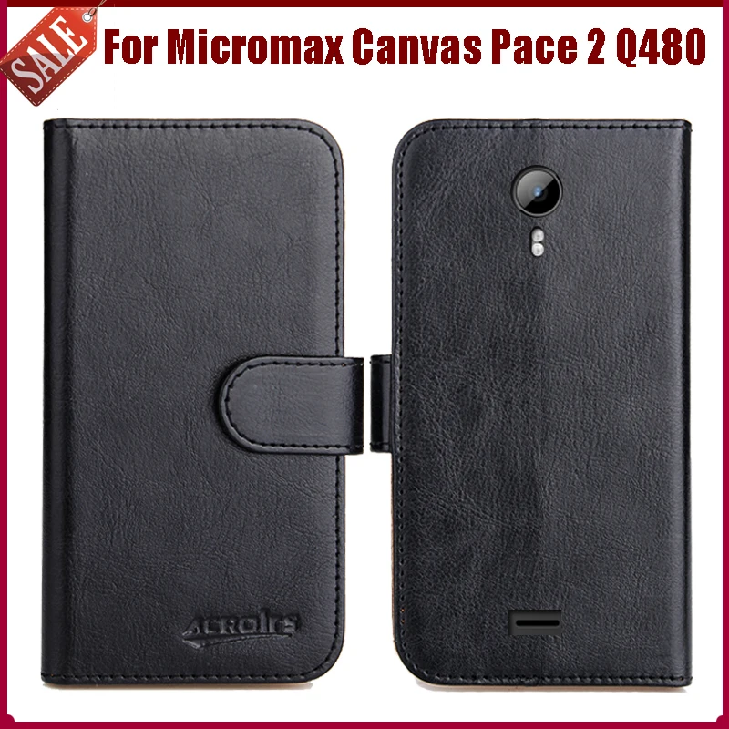 Горячая распродажа! Чехол для Micromax Canvas Pace 2 Q480 высококачественный модный кожаный