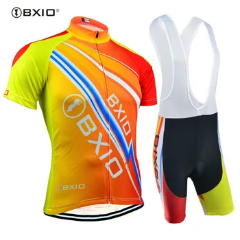 

BXIO Brand 2020 Cycling Jersey Sets Maillot Ciclismo Hombre Summer Pro Team Bicycle Clothing Mountain Bike Clothes BX-0209O100