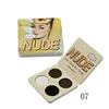 Maquillage mat ombre à paupières Palette 4 couleurs le baume nu minéraux poudre Pigments cosmétiques paillettes fard à paupières maquillage Palette ► Photo 3/4