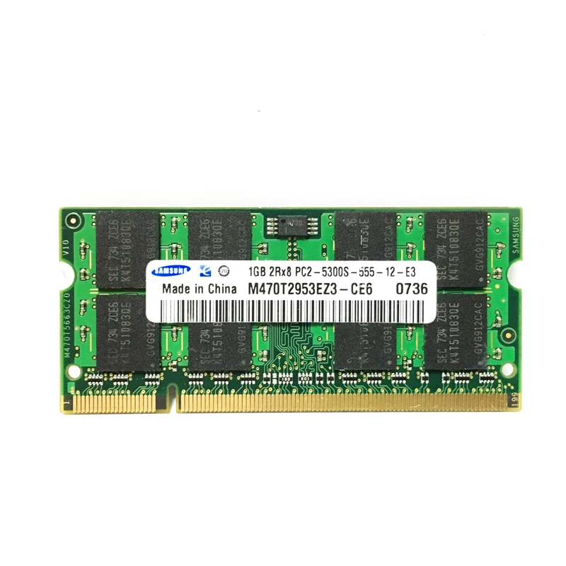 samsung 2 ГБ/4 ГБ/8 ГБ PC2 PC3 DDR2 DDR3 667 МГц 800 1333 Гц 1600 МГц 5300S 6400 8500 10600 ECC память ноутбука тетрадь Оперативная память