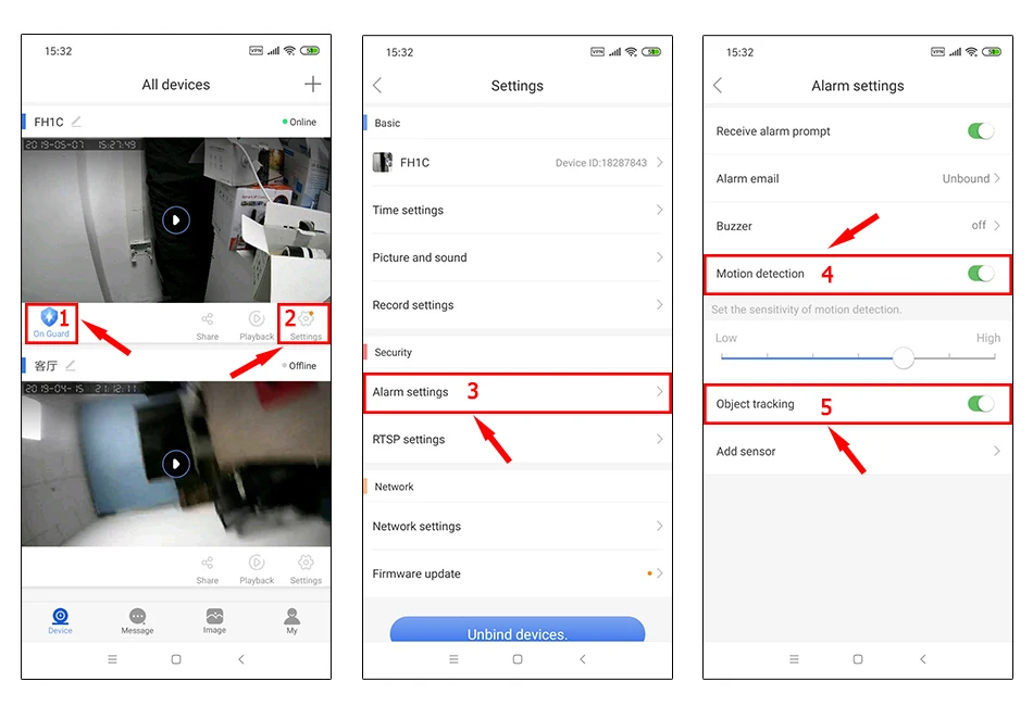 Hiseeu Home Security Camera Smart Auto Tracking