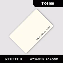 RFID ISO, ПВХ карты EM4100 чип, EMID карта рчид lf, RFID смарт-карты для контроля доступа 125 кГц с TK4100 чип только для чтения