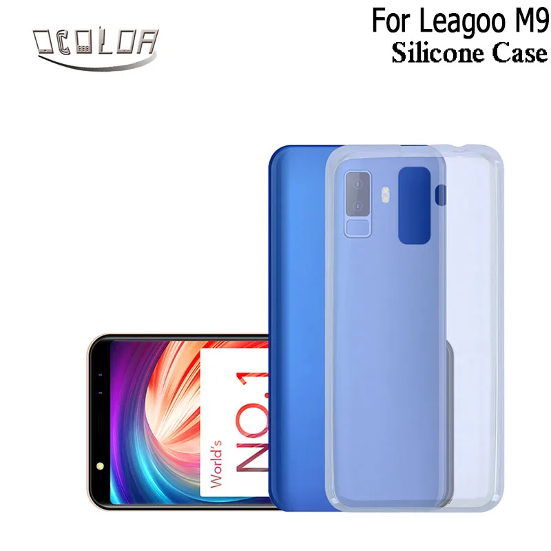 Ocolor для Leagoo M9 силиконовый чехол 5 дюймов прозрачный противоударный ТПУ