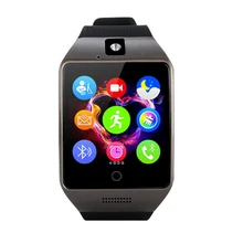 Q18s Mann Uhr Uhren SmartWatch multifonction unterstützung für Android handys Bluetooth Smart dz09 gt08 PK U8