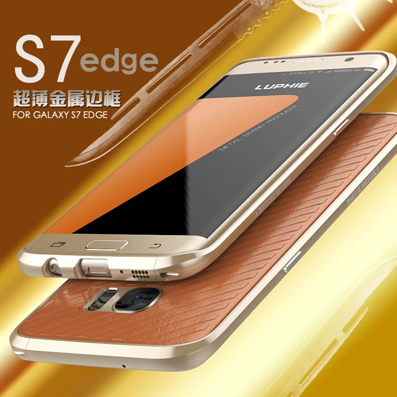 bilder für Luphie Marke S7 Stoßfest Ultra Dünn Eingebauten EVA Metall Auto Frame Für Samsung Galaxy S7 S7 Rand fall bilder für Luphie Marke S7 Stoßfest Ultra Dünn Eingebauten EVA Metall Auto Frame Für Samsung Galaxy S7 S7 Rand fall