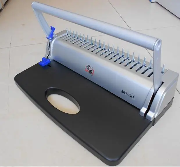 

Manual SD-08 Books binding machine Big capacity Easy Operation binding machine