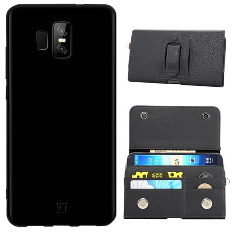 ITien Высокое качество PU защита держатель, кожаный чехол для HOMTOM S7 5,5 дюймовых ТПУ силиконовый чехол закрытый Etui кожа