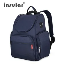 Бренд insular, сумки для подгузников для мам, стильный рюкзак для путешествий, сумка для подгузников, большая емкость, Сетчатая Сумка для детских колясок
