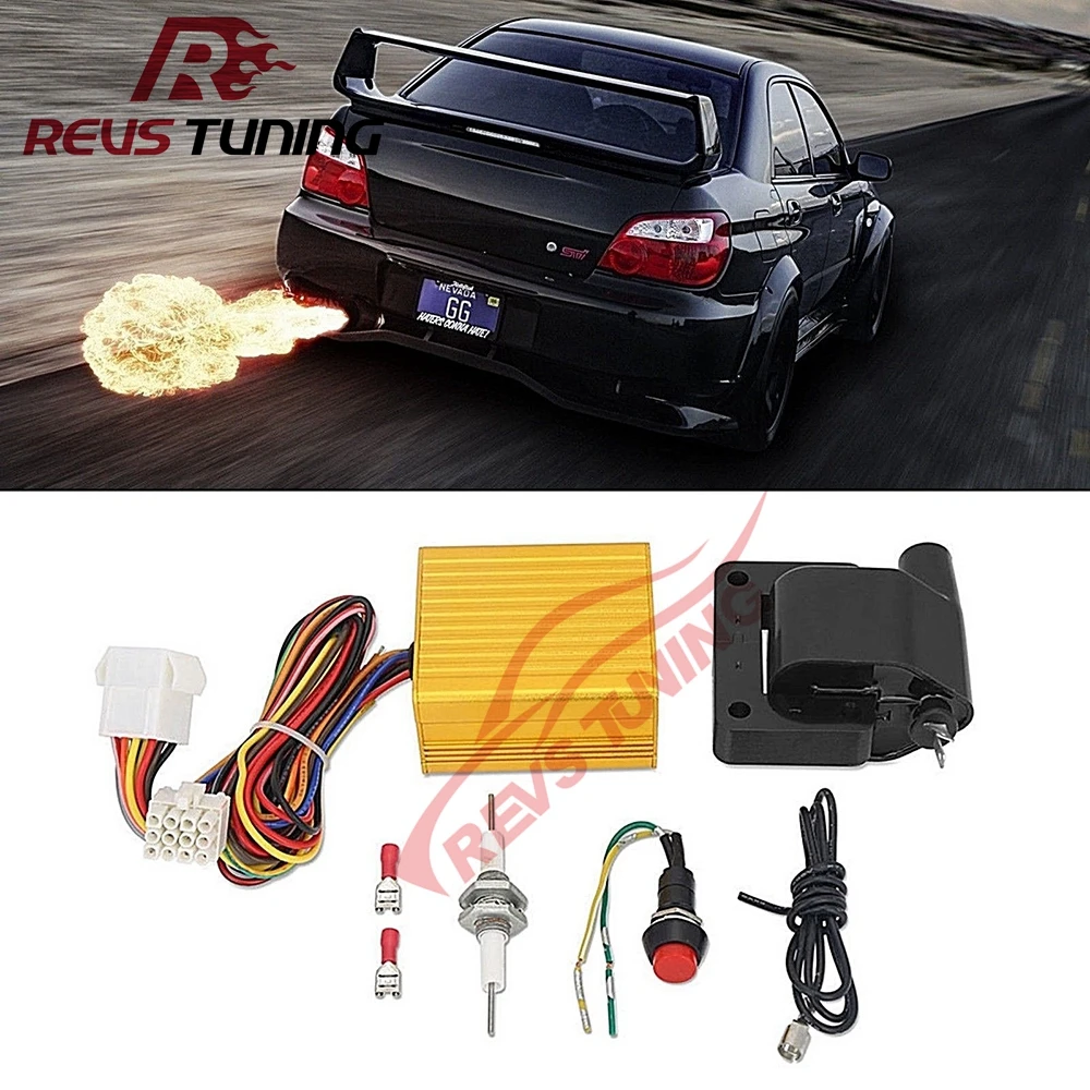 

Universal 12V Car Racing Off Road Flame Thrower Kit Exhaust Flame Thrower Kit Afterburner For Car Truck ATV With Gasoline Engine