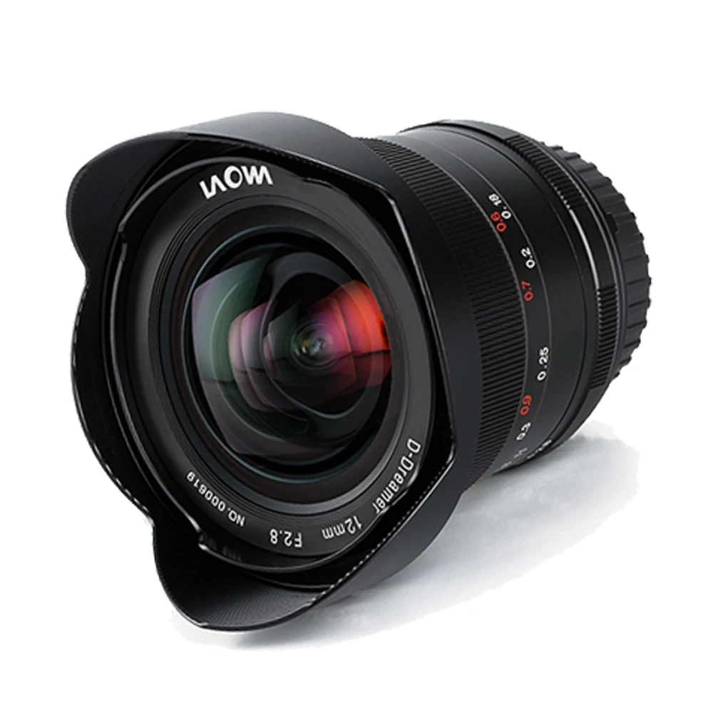 LAOWA lens 12mm F2.8 D Dreamer Ultra Wide Angle Lens interchangeable