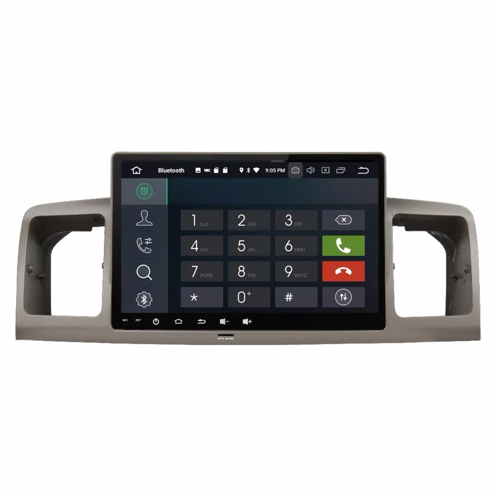 Excellent 1024*600 10.1" Android 8.0 Car Radio DVD Player for Toyota Corolla E120 /Corolla EX GPS WIFI Bluetooth USB DVR 4