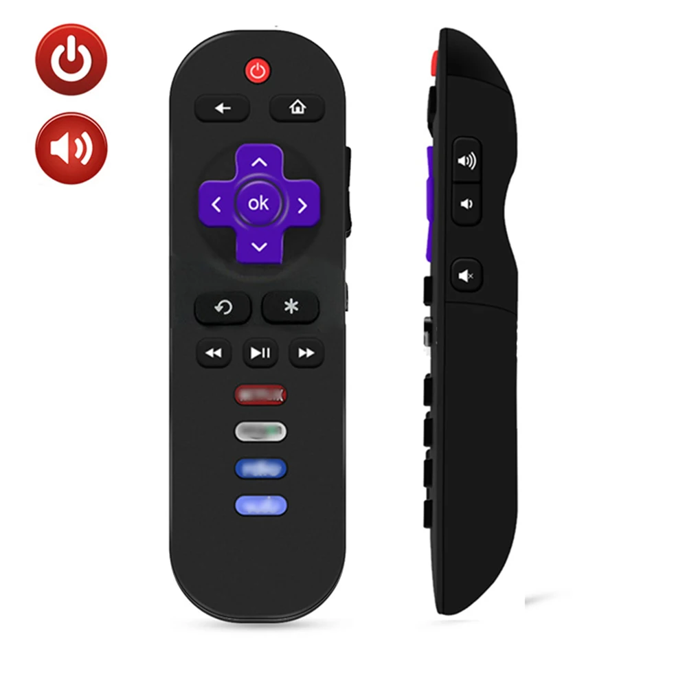 

New Replacement Remote Control For ROKU 433mhz Remote Control TV Remote Control For TCL For Roku Streaming TV Controle Remoto