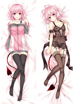 

To Love Ru Anime Characters sexy girl nemesis body pillow cover momo velia deviluke & yuuki mikan Pillowcase Dakimakura 89024
